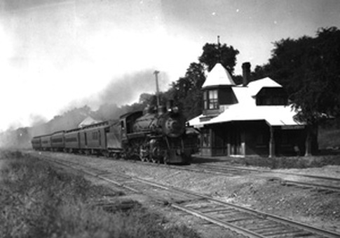 old highwood station 1910